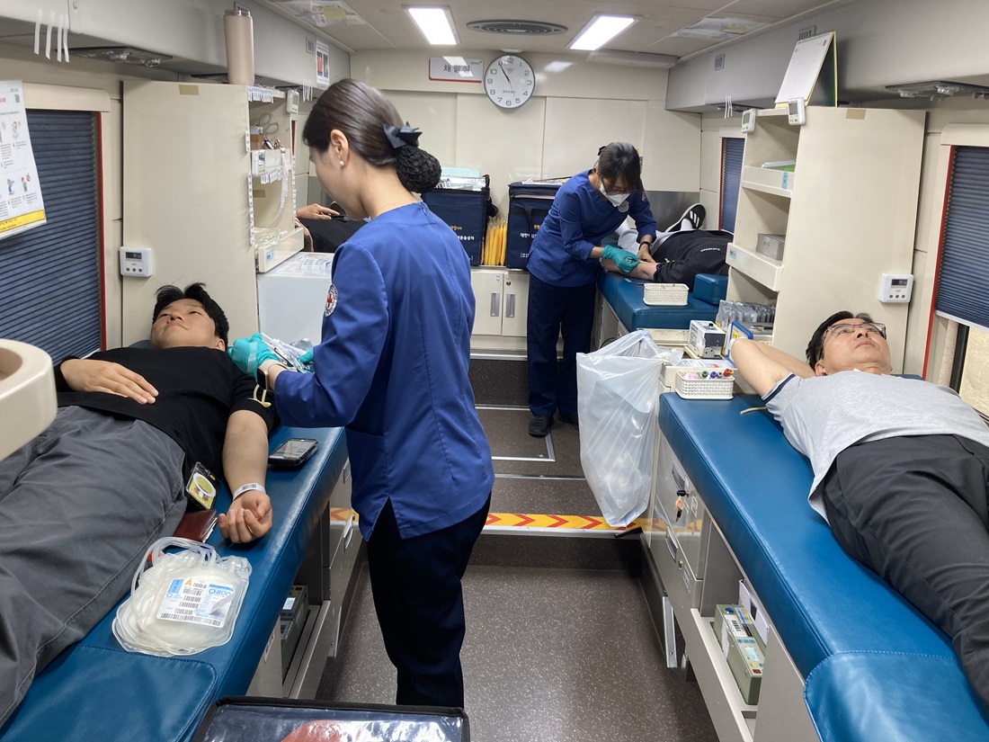 군위군 보건소, '헌혈은 가족사랑' 운동 전개