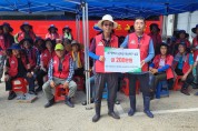 ﻿농촌지도자 군위군연합회, 태풍 카눈 피해 하천 정화활동