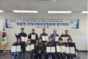 의흥면지역사회보장협의체 정기 회의 개최