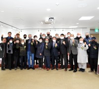 한국서예협회 군위지부 창립전 개최
