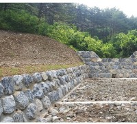 군위군 산림조합 장마 전 사방사업 완료